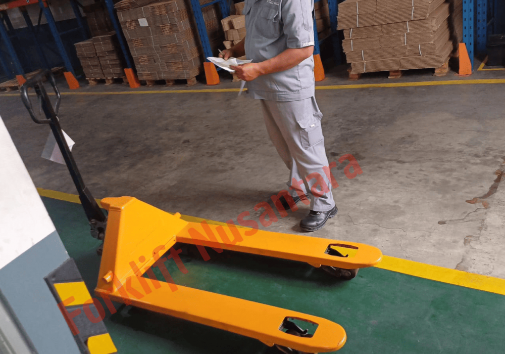 Pendataan Service Hand Lift - Forklift Nusantara