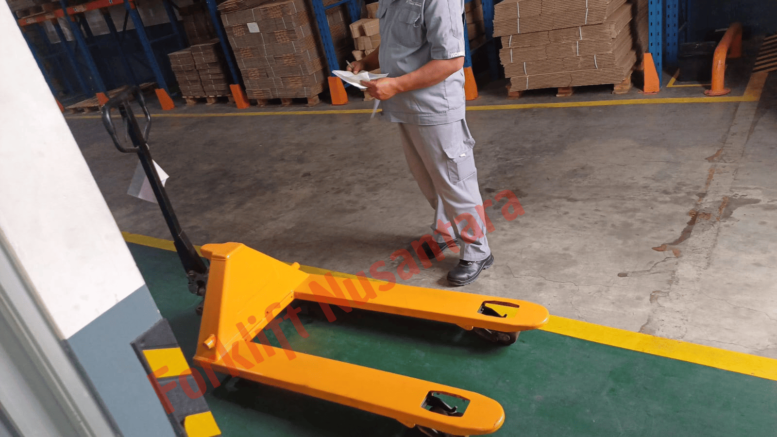 Pendataan Service Hand Lift - Forklift Nusantara