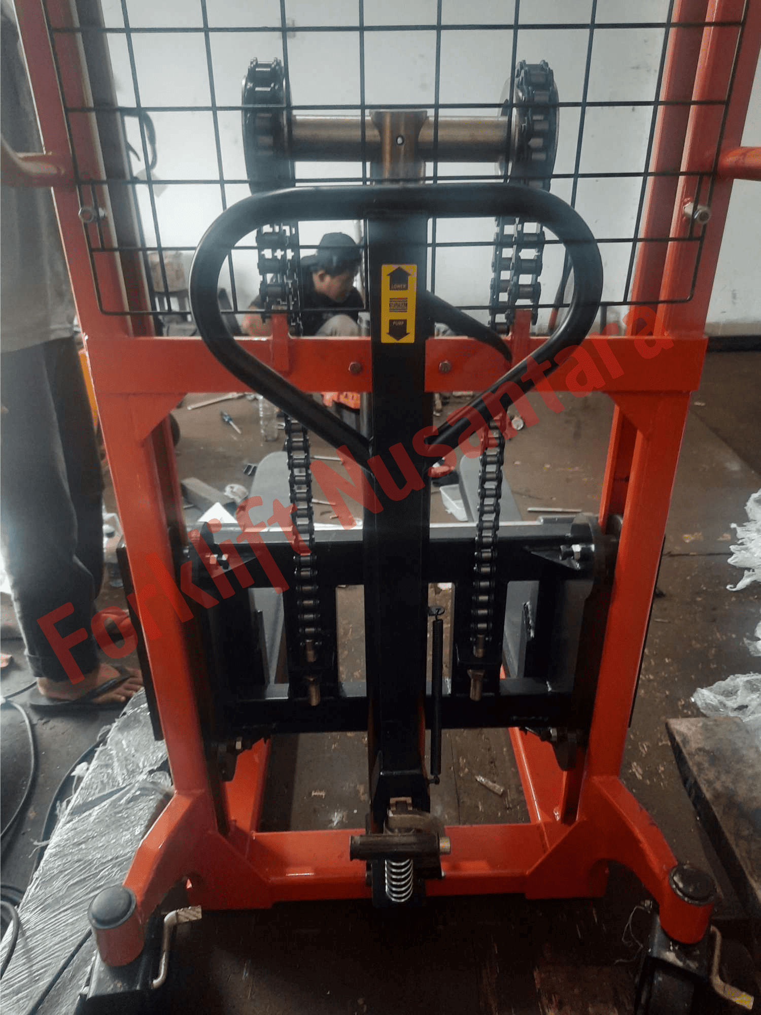 Pembongkaran Hand Forklift - Forklift Nusantara