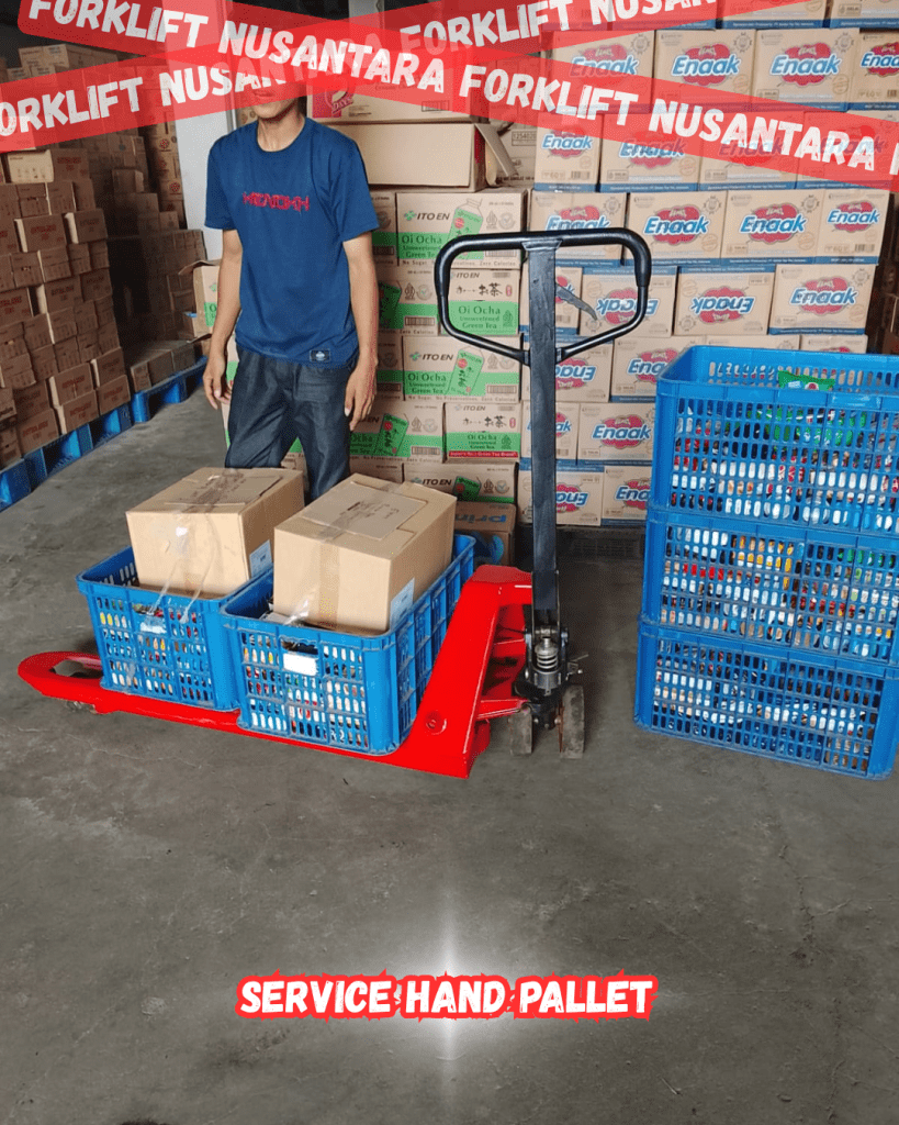 pengiriman service hand pallet tangerang terdekat gratis oleh forklift nusantara