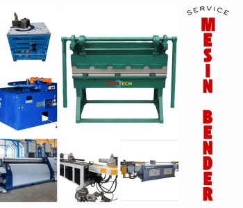 Mesin bender yaitu alat yang digunakan untuk membentuk atau membengkokkan bahan logam, plat besi, baja sesuai bentuk yang diinginkan.