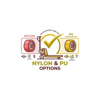 Hand Lift Surabaya menyediakan 2 pilihan roda yaitu PU dan Nylon