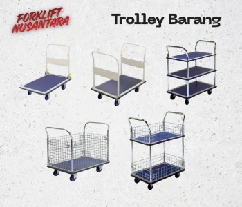 Hand Pallet Cikarang - macam macam trolley barang